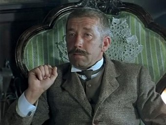 Стоп-кадр из фильма «Приключений Шерлока Холмса и доктора Ватсона».